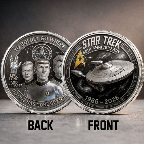 Star Trek 60th Anniversary Commemorative Coin – MAITM15019