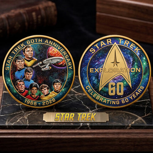 Star Trek 60th Anniversary Commemorative Coin – TMTHU8134