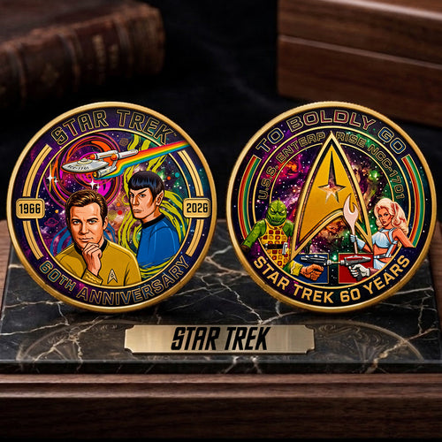 Star Trek 60th Anniversary Commemorative Coin – TMTHU8135