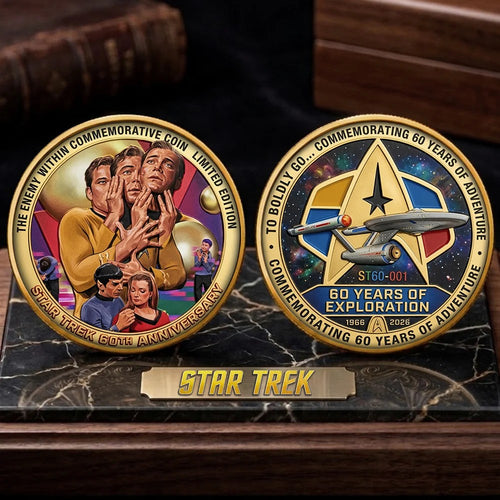Star Trek 60th Anniversary Commemorative Coin – TMTHU8640