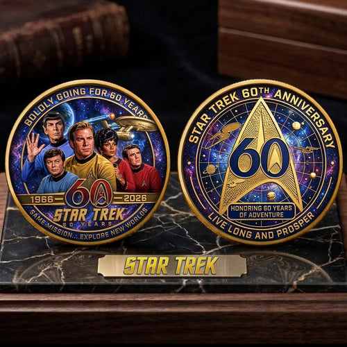 Star Trek 60th Anniversary Commemorative Coin – TMTHU9312