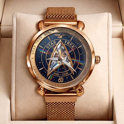 Star Trek 60th Anniversary Mesh Strap Quartz Watch - TMTHU7626