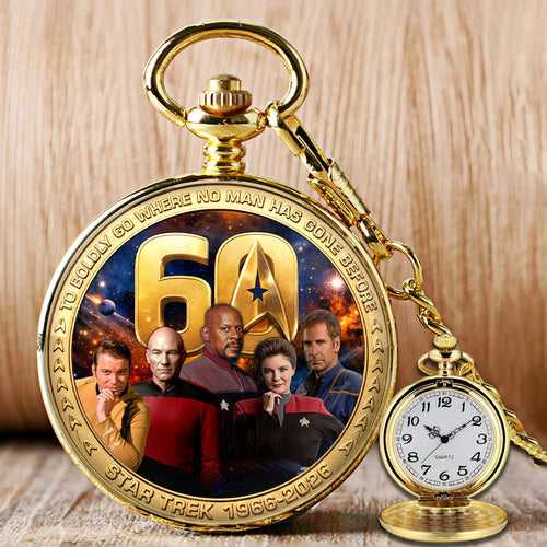 Star Trek 60th Anniversary Pocket Watch – HOATT17679