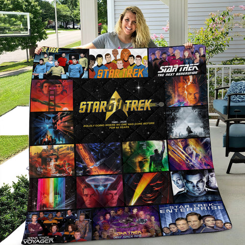 Star Trek 60th Anniversary Quilt Blanket – HOATT15906