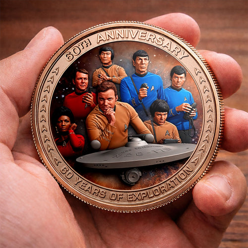 Star Trek 60th Anniversary Commemorative Coin – HOATT17660