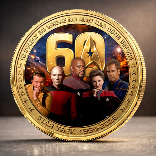 Star Trek 60th Anniversary Commemorative Coin – HOATT17667
