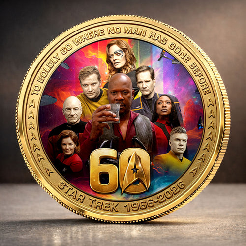 Star Trek 60th Anniversary Commemorative Coin – HOATT17915