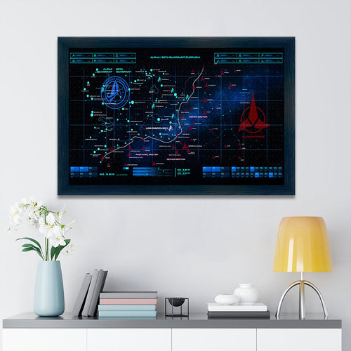 Star Trek Rectangle Canvas With Inner Frame – TMTHU6973