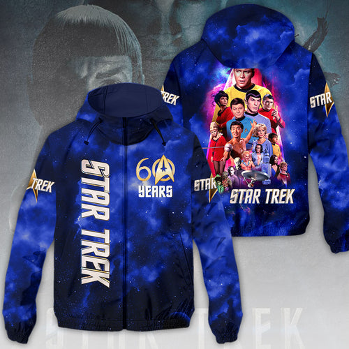 Star Trek: The Original Series 60th Anniversary 3D Windbreaker Jacket – HOATT13641