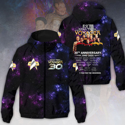 Star Trek: Voyager 30th Anniversary 3D Windbreaker Jacket – HOATT14201