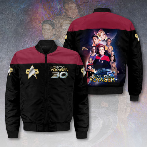 Star Trek: Voyager 3D Bomber Jacket – HOATT15196