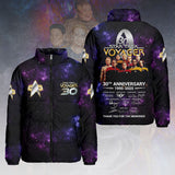 Star Trek: Voyage 3D Stand Collar Puffer Jacket – HOATT14916