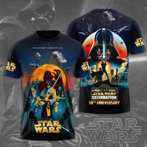 Star Wars 50th Anniversary 2027 3D Apparel – TMTHU6275