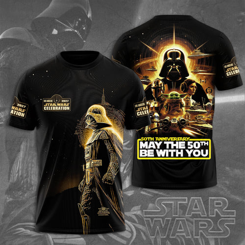 Star Wars 50th Anniversary 2027 3D Apparel – TMTHU5673