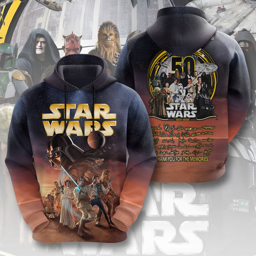 Star Wars 50th Anniversary 2027 3D Apparel – TMTHU4947