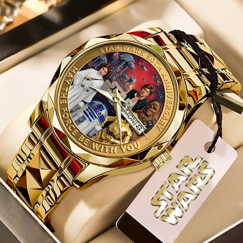 Star Wars 50th Anniversary 2027 Alloy Luxury Quartz Watch – TMTHU5581