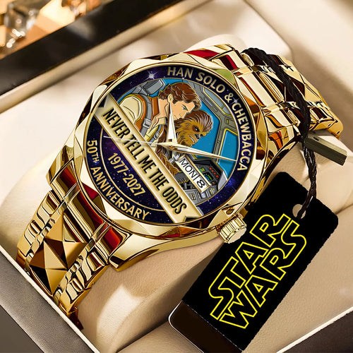 Star Wars 50th Anniversary 2027 Alloy Luxury Quartz Watch – TANTN20871