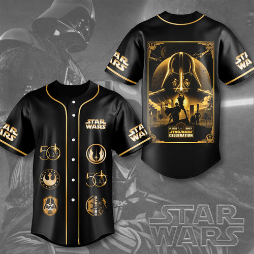 Star Wars 50th Anniversary 2027 Baseball Jersey – TMTHU5672