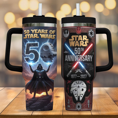 Star Wars 50th Anniversary 2027 40oz Tumbler – TMTHU6483