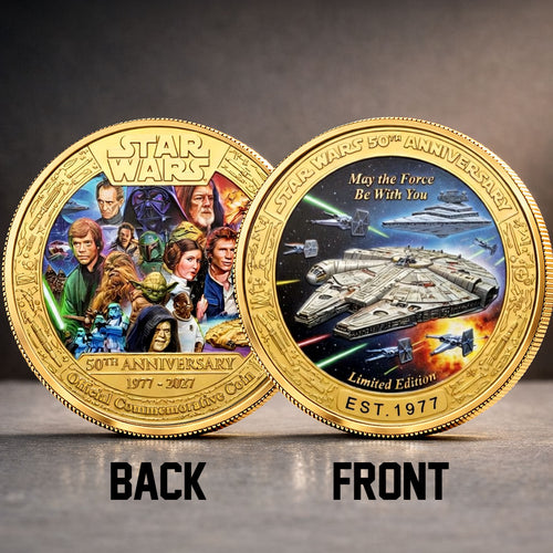 Star Wars 50th Anniversary 2027 Commemorative Coin – TMTHU5270