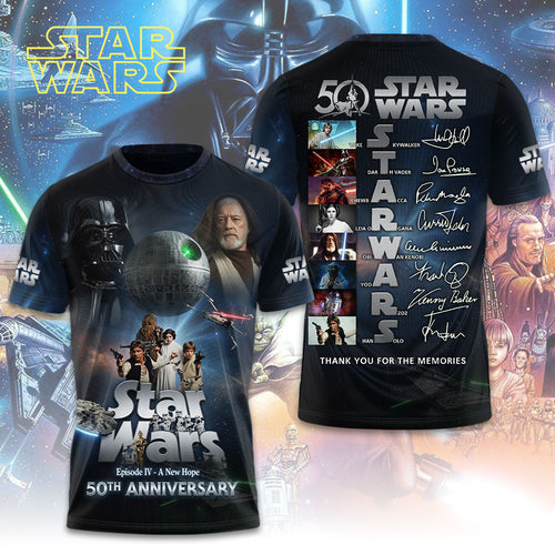 Star Wars 50th Anniversary 3D Apparel – TMTHU7449