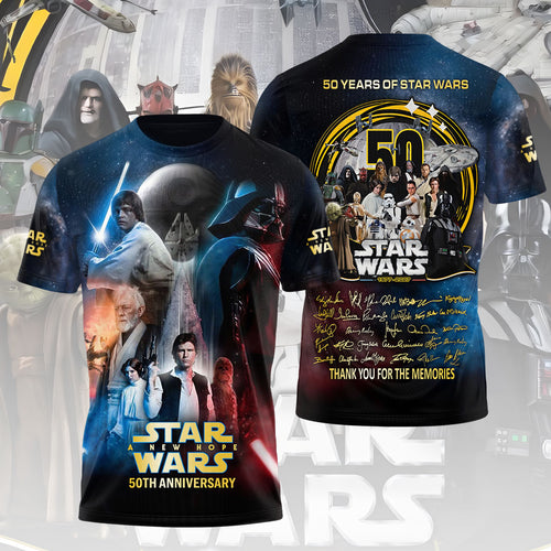 Star Wars 50th Anniversary 3D Apparel – TMTHU5141