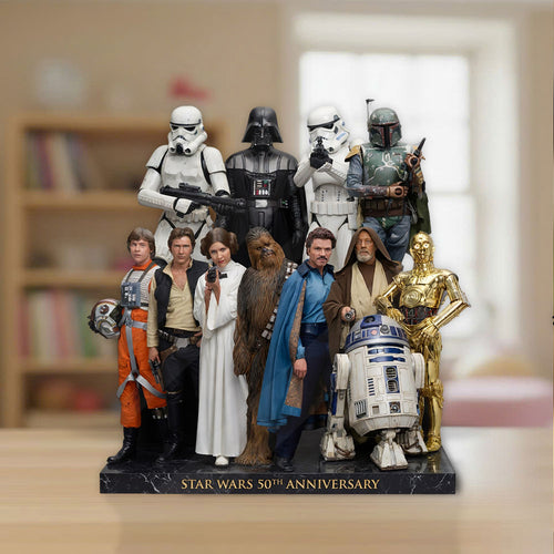 Star Wars 50th Anniversary Custom Shape Acrylic Plaque – TMTHU4767
