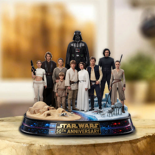 Star Wars 50th Anniversary Custom Shape Acrylic Plaque – TMTHU5918