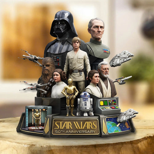 Star Wars 50th Anniversary Custom Shape Acrylic Plaque – TMTHU7536