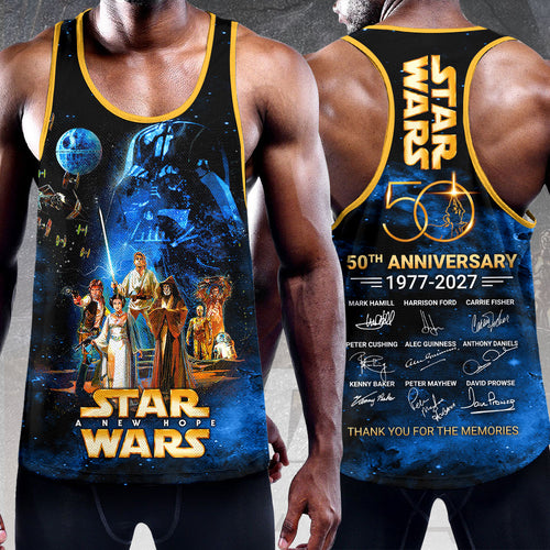 Star Wars 50th Anniversary Y-Back Muscle Tank Top – HOATT16390