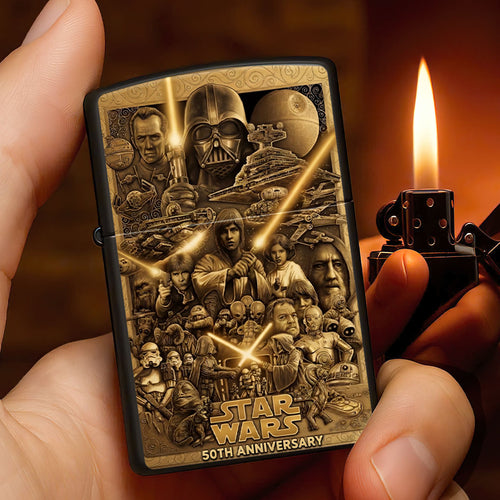 Star Wars 50th Anniversary Zippo Lighter Case (No Insert) – TMTHU6057