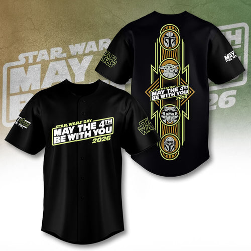 Star Wars Day 2026 Baseball Jersey – TANTN22122