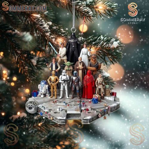 Star Wars Millennium Falcon Holiday Ornament