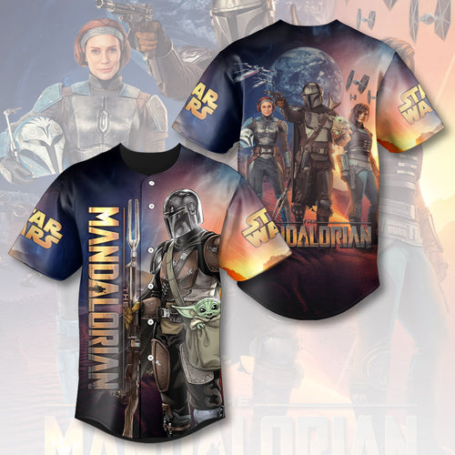 Star Wars: The Mandalorian Baseball Jersey – HOATT14968