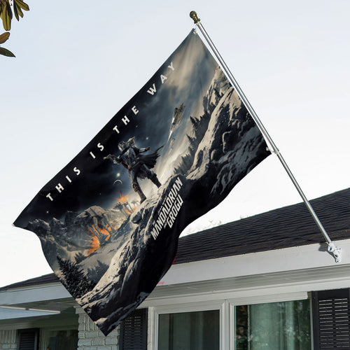 Star Wars: The Mandalorian and Grogu 3D Double-side House Flag – TANTN22902