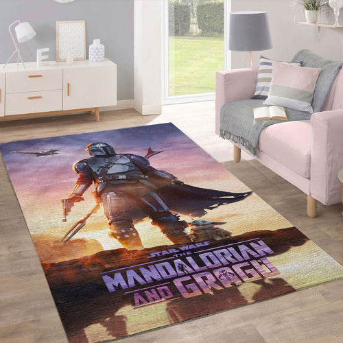 Star Wars: The Mandalorian and Grogu Rectangular Rug – HOATT18213
