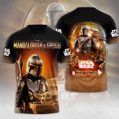 Star Wars x Mandalorian 3D Apparel – TMTHU5227