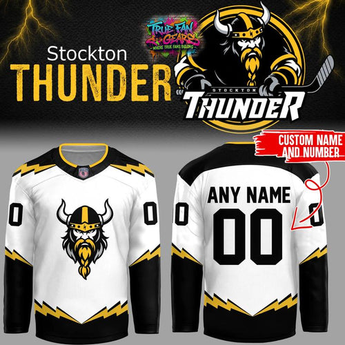 Stockton Thunder FPHL 2026 Custome Limited Edition Hockey Jersey