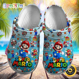 Super Mario Game Clogs Shoes Comfortable For Men Women and Kids
