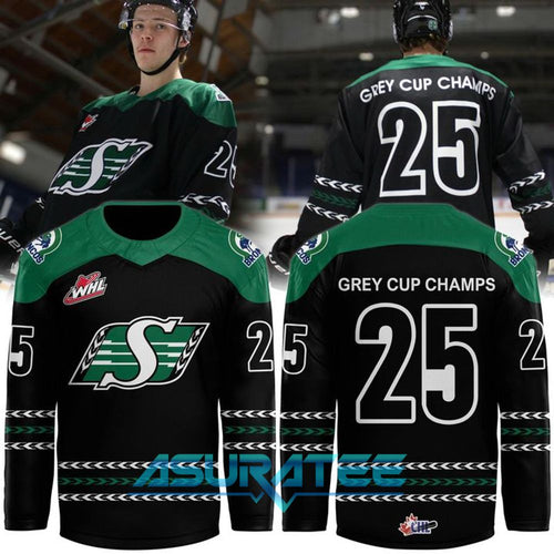 Swift Current Broncos x Saskatchewan Roughriders 2026 Hockey Jersey