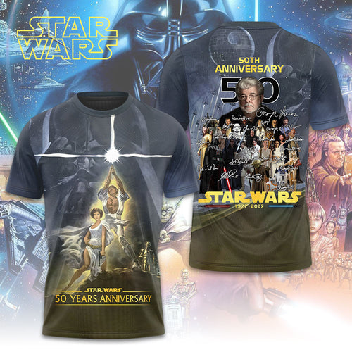 Star Wars 50th Anniversary 3D Apparel – TMTHU4520