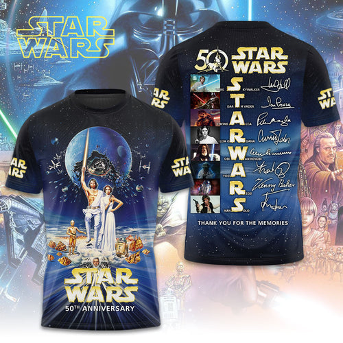 Star Wars 50th Anniversary 3D Apparel – TMTHU5981