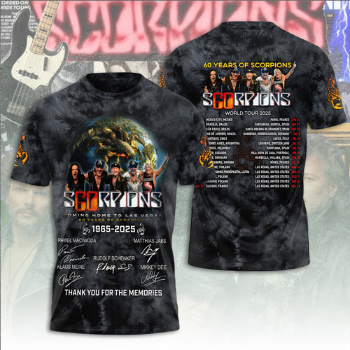 Scorpions Band 3D Apparel – TANTN 12034