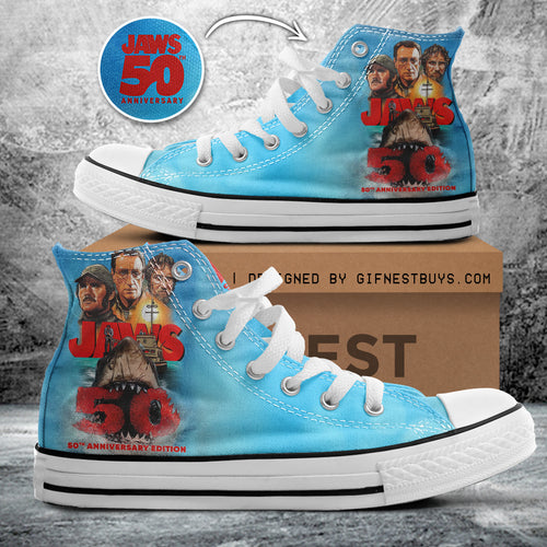 Jaws High Top Canvas Shoes – TANTN 12586