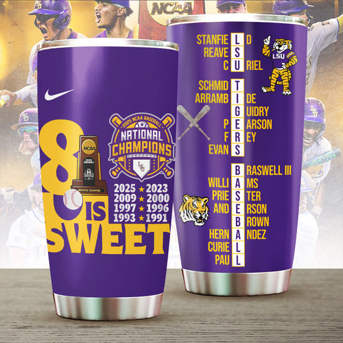 LSU Tigers Baseball Tumbler Cup – TANTN 13867