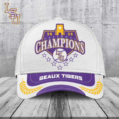 LSU Tigers Baseball 2025 National Champions Classic Cap – TANTN 14098
