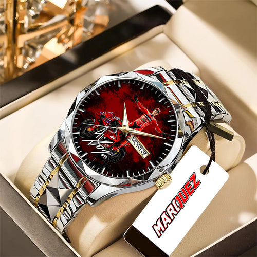 Ducati Lenovo Team x Marc Márquez Alloy Luxury Quartz Watch – TANTN 14509