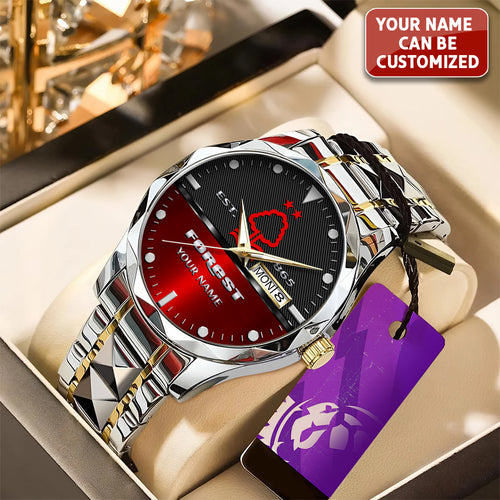Personalized Nottingham Forest Alloy Luxury Quartz Watch – TANTN15475