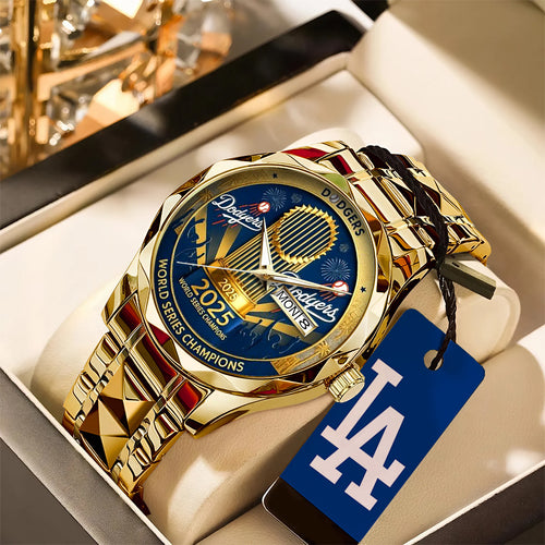 Los Angeles Dodgers World Series 2025 Alloy Luxury Quartz Watch – TANTN18082
