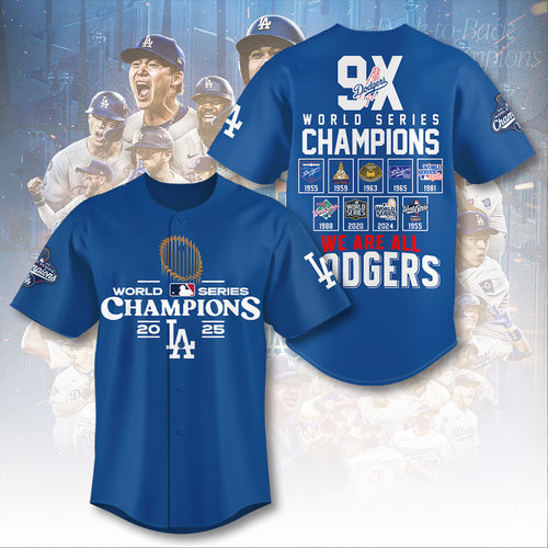 Los Angeles Dodgers World Series 2025 Baseball Jersey – TANTN18158